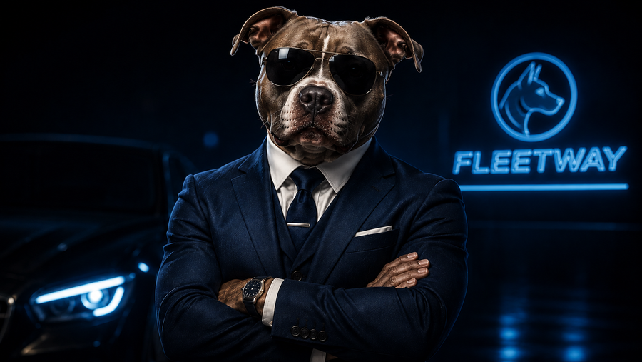 Fleet Bull de óculos escuros, vigilante